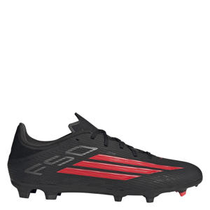 F50 League FG/MG senior voetbalschoenen zwart/rood