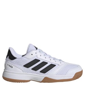 Ligra 8 zaalsprotschoenen wit/zwart