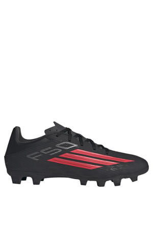 F50 Club FM/MG senior voetbalschoenen zwart/rood
