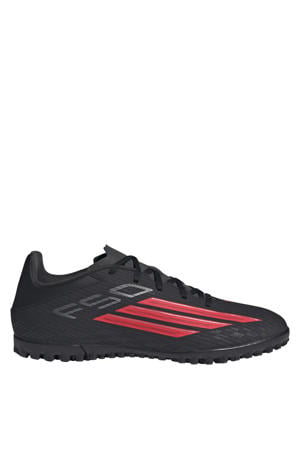 F50 Club TF senior voetbalschoenen zwart/rood