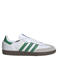 adidas Originals Samba OG leren sneakers wit/groen