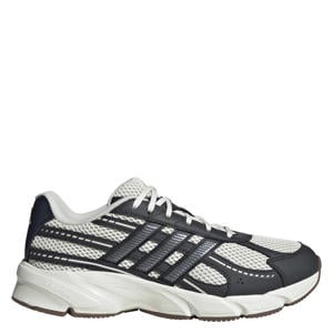 Technochaos 2000 mesh sneakers ecru/donkerblauw/platina