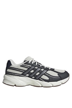 Technochaos 2000 mesh sneakers ecru/donkerblauw/platina