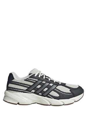 Technochaos 2000 mesh sneakers ecru/donkerblauw/platina