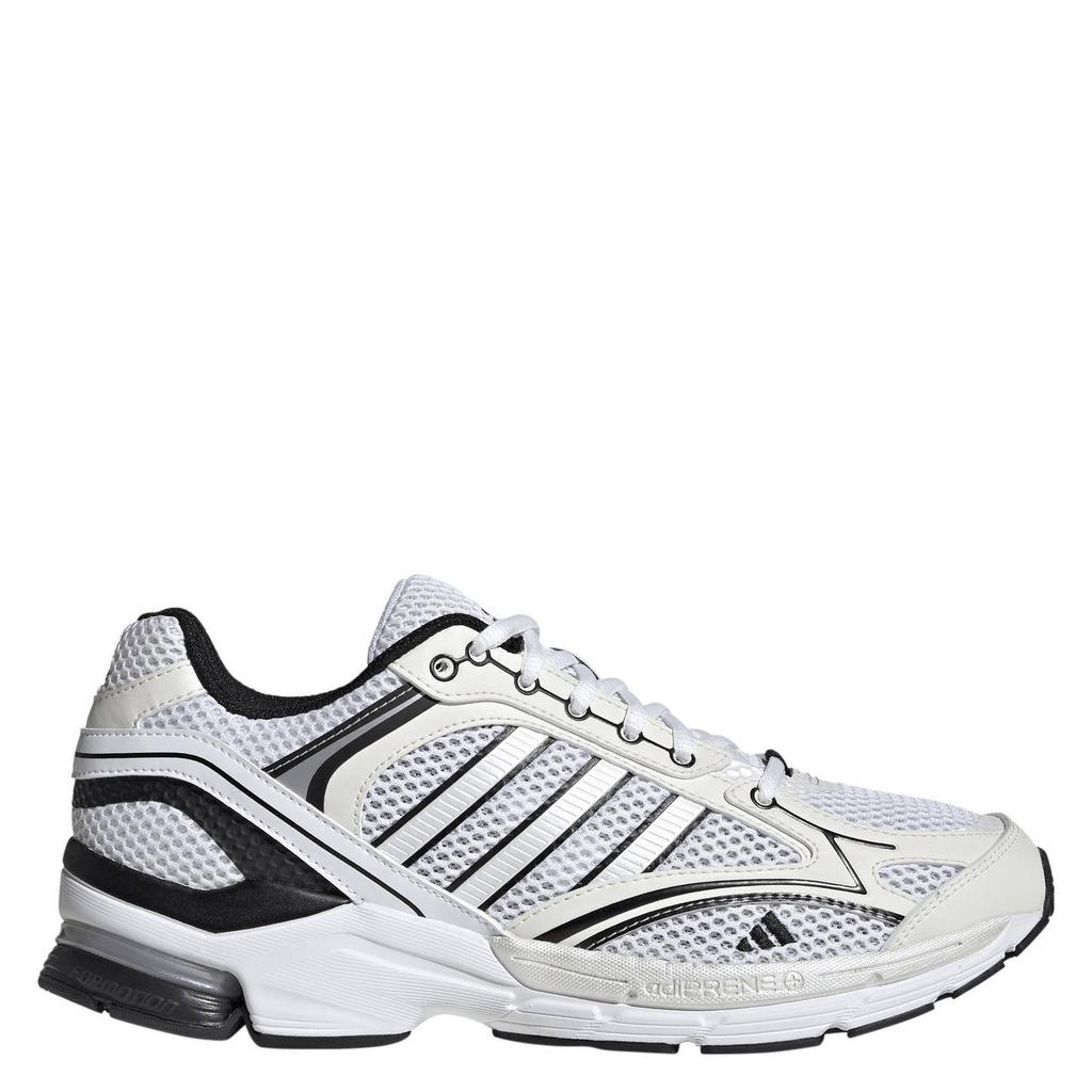 Wit en zwarte unisex adidas Sportswear Spiritain 2000 mesh sneakers van mesh-pu/voering: mesh/voetbed: eva met veters