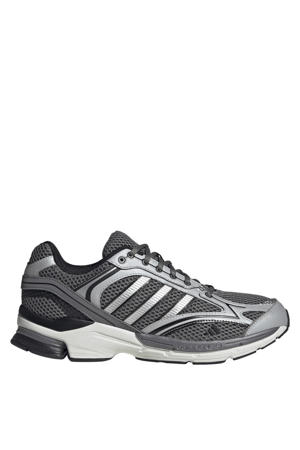 Spiritain 2000 mesh sneakers donkergrijs/zilver