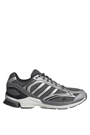 Spiritain 2000 mesh sneakers donkergrijs/zilver