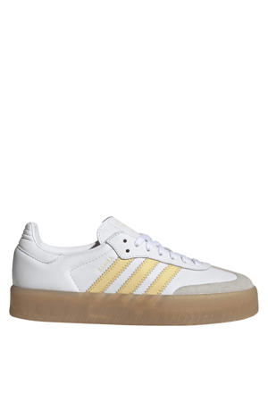 Sambae sneakers wit/geel