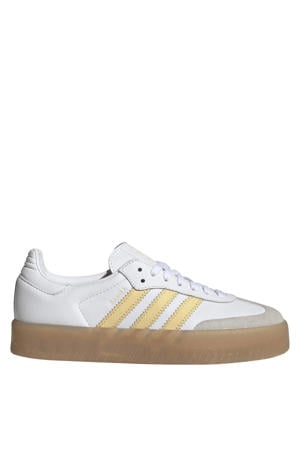Sambae sneakers wit/geel
