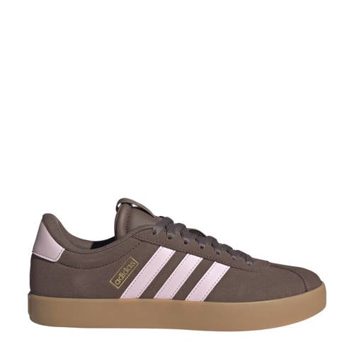 adidas Sportswear VL Court sneakers bruin/roze afbeelding