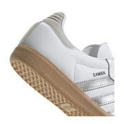 thumbnail: adidas Originals Samba OG leren sneakers wit/zilver