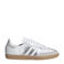 adidas Originals Samba OG leren sneakers wit/zilver