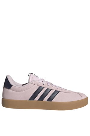 VL Court 3.0 suede sneakers lichtroze/donkerblauw