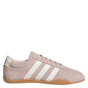 Grand Court Low leren sneakers lichtroze/ecru