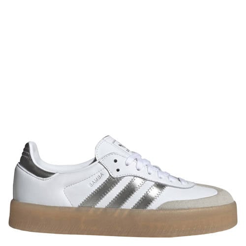adidas Originals Sambae sneakers wit/zilvergrijs afbeelding