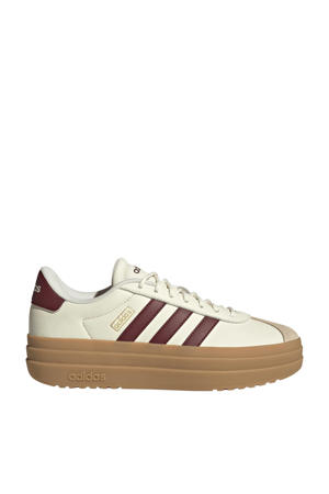 VL Court Bold sneakers ecru/donkerrood