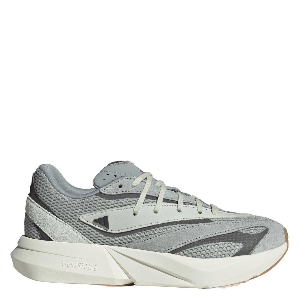Grijs en lichtgrijze dames adidas Sportswear Lightblaze sneakers van suède-nubuck/voering: mesh/voetbed: eva met veters