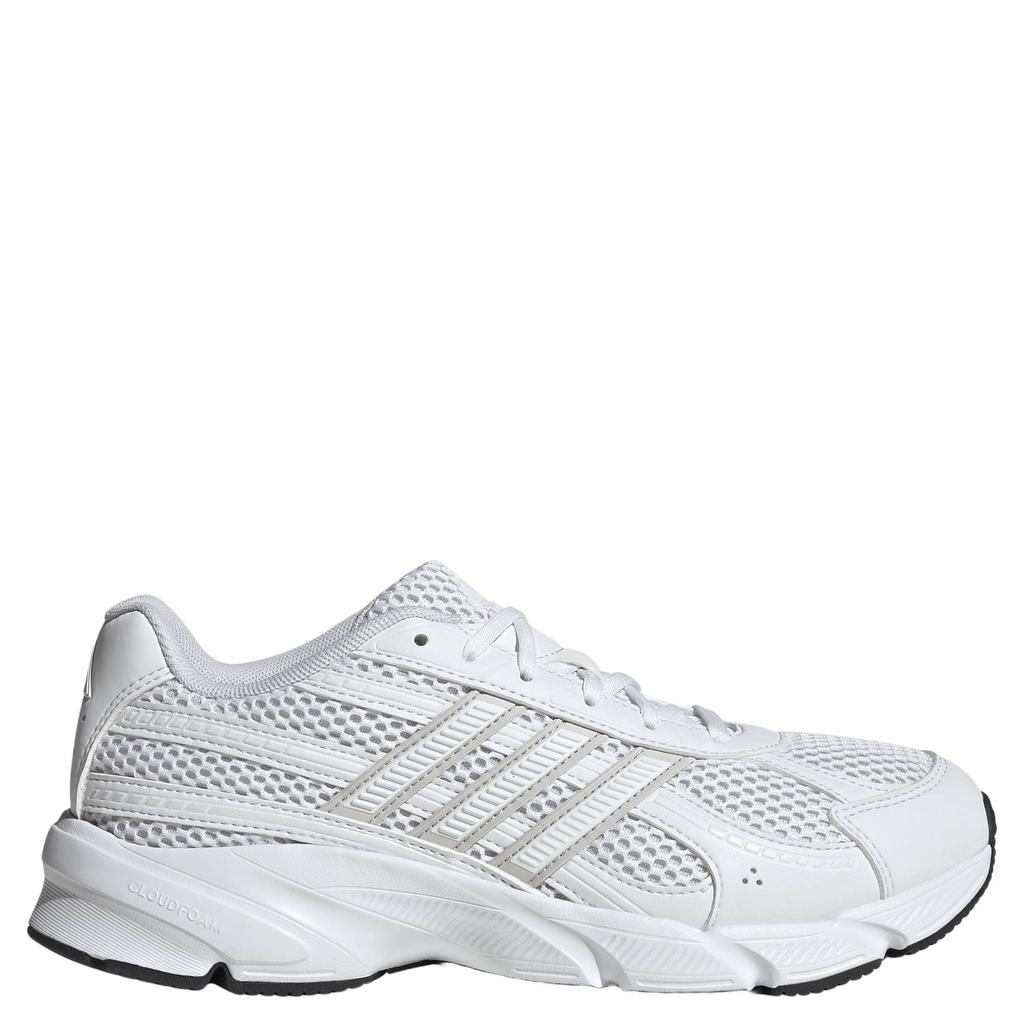 Witte dames adidas Sportswear Technochaos 2000 sneakers van mesh-pu/voering: mesh/voetbed: eva met veters