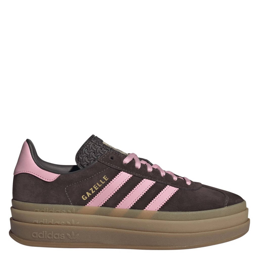adidas gazelle silver green womens Adidas | Gazelle Bold Sneakers for Women