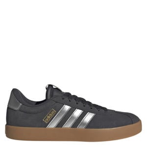 VL Court 3.0 suede sneakers antraciet/zilver