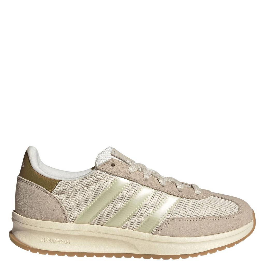Beige en zandkleurige dames adidas Sportswear Run 70s 2.0 sneakers van imitatieleer-suède/voering: mesh/voetbed: eva met veters