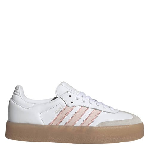 adidas Originals Sambae sneakers wit/roze afbeelding