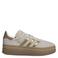 adidas Originals Gazelle Bold sneakers ecru/mat goud