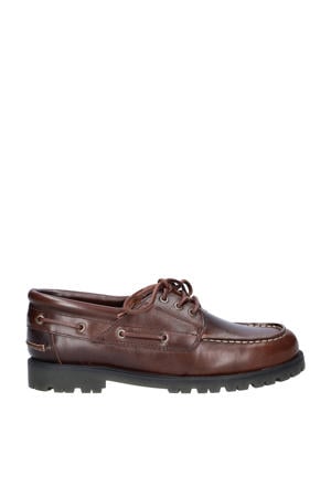 Joslyn leren bootschoenen bruin