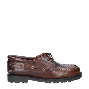Joslyn leren bootschoenen bruin