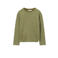 Sissy-Boy gestreepte longsleeve groen fijn gebreid