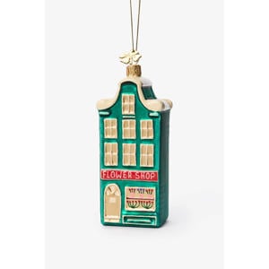 grachtenpand kerstornament (10 cm)  (ø10 cm)