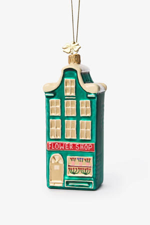 grachtenpand kerstornament (10 cm)  (ø10 cm)