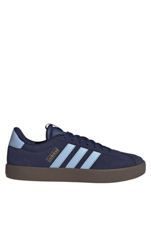 VL Court 3.0 suede sneakers donkerblauw/lichtblauw