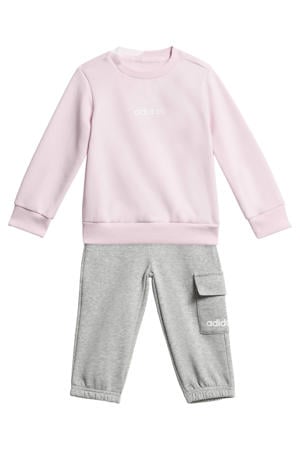 joggingpak lichtroze/grijs