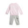 adidas Sportswear joggingpak lichtroze/grijs