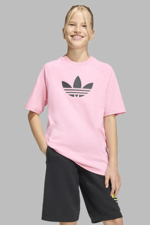 T-shirt GFX roze