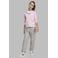 adidas Sportswear joggingpak Essentials roze/grijs