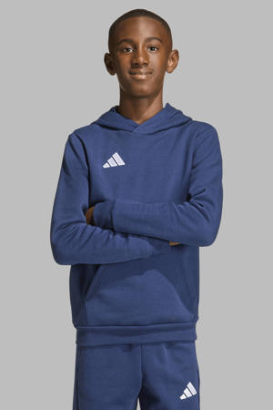 Junior sporthoodie Entrada26 donkerblauw