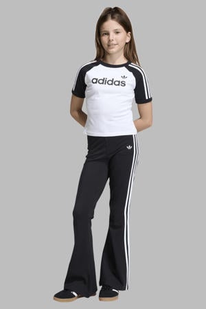 flared legging zwart