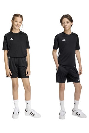 Junior voetbalshort Tiro26 zwart