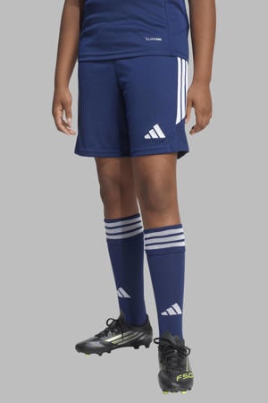 Junior voetbalshort Tiro26 blauw