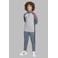 adidas Performance voetbalshirt Tiro grijs/rood