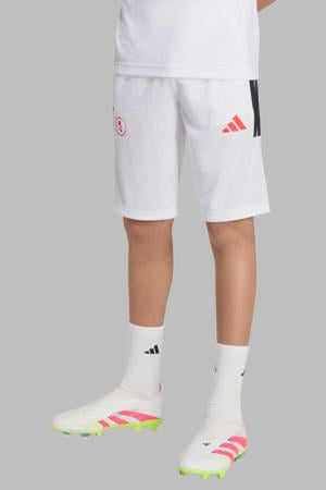 Junior junior voetbalshort Lamine Yamal wit