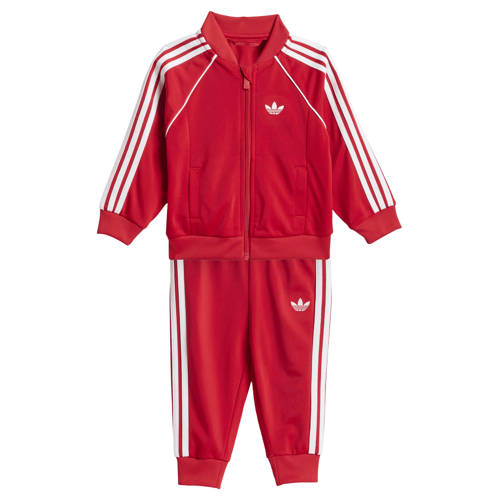 adidas Originals trainingspak Superstar rood afbeelding