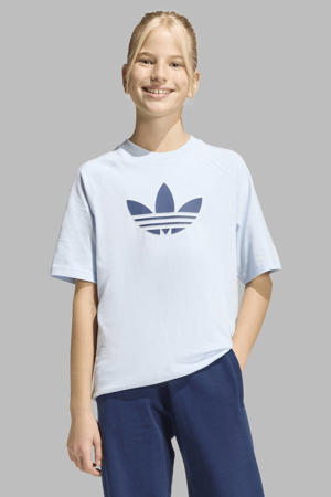 T-shirt GFX lichtblauw