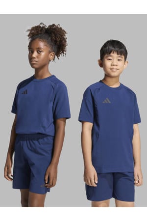 Junior voetbalshirt Tiro Travel blauw