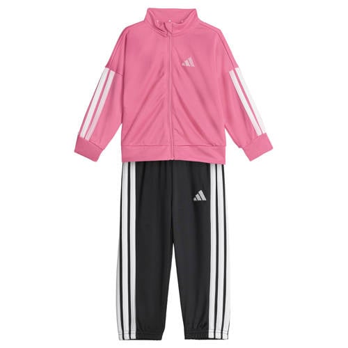 adidas Sportswear trainingspak roze/wit afbeelding