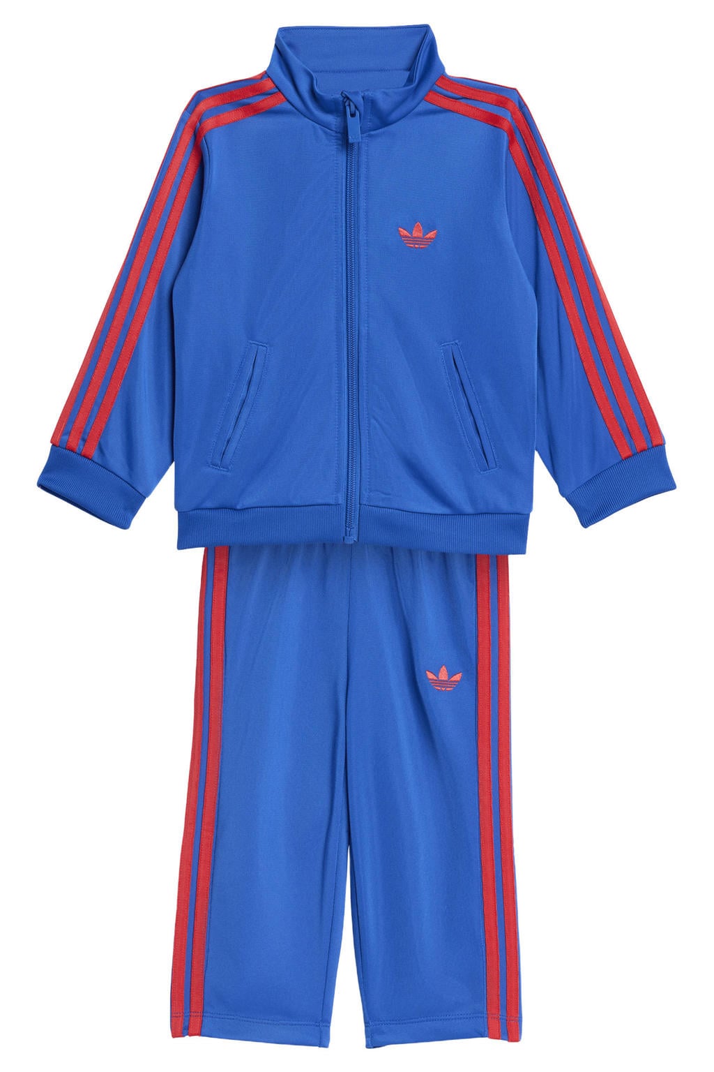 adidas Originals Firebird trainingspak blauw/rood