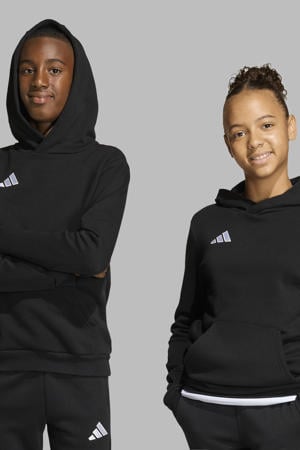 Junior sporthoodie Entrada26 zwart