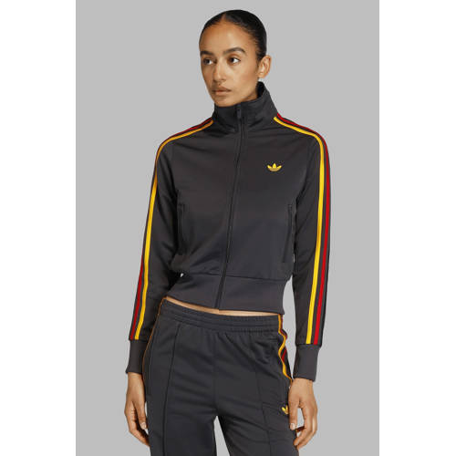 adidas Originals trainingsjack Firebird Classic antraciet afbeelding